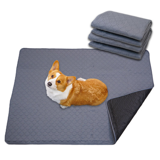 Reusable Pet Training Pads - 4-Layer Waterproof & Absorbent Mat Waterproof Non-Slip(Size : XL-146cmx100cm)