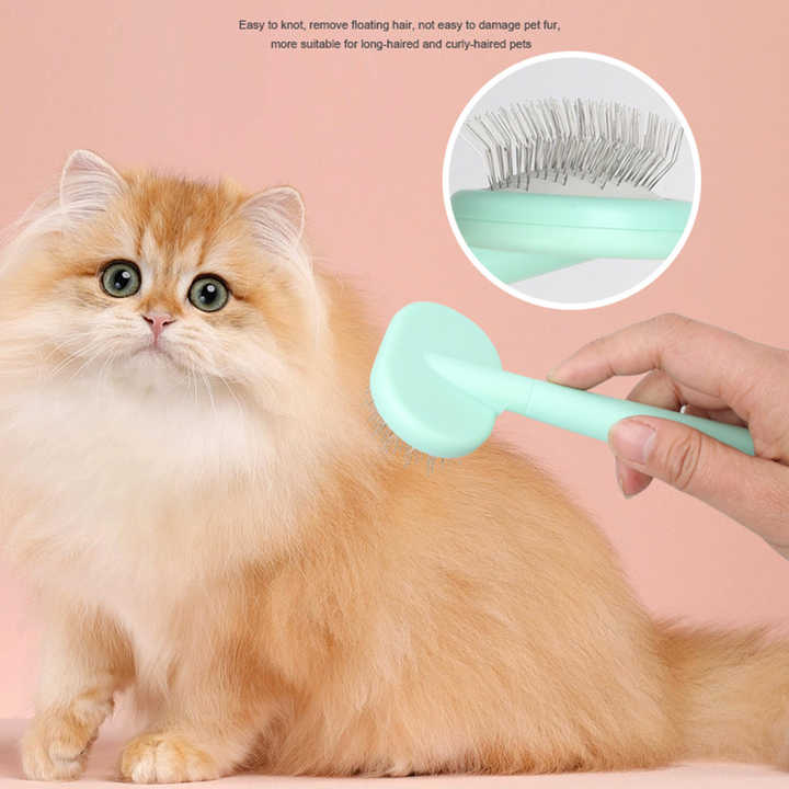 Pink And Blue Complete 5-in-1 Pet Grooming Care Kit - Professional Deshedding Brushes, Combs & Nail Clippers Set for Dogs & Cats