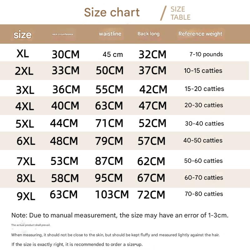 Pink Classic Dog Sweatshirt with Hood & Drawstrings - For Large Dogs (Size : 7XL)