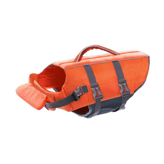 Orange Adjustable Granby Dog Life Vest for Swimming