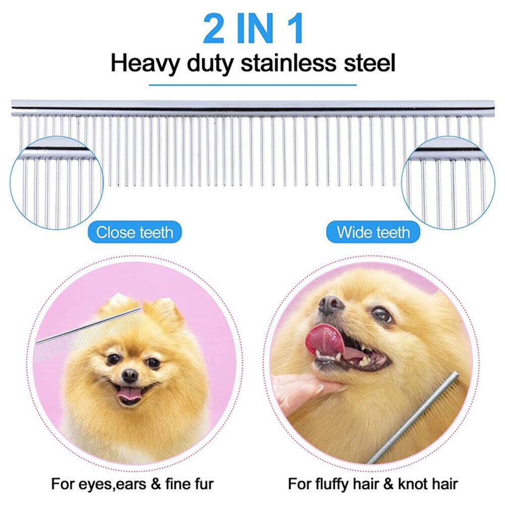 Professional Pet Grooming Scissors Set Dog Shear Hair Cutting Curved Tool Kit