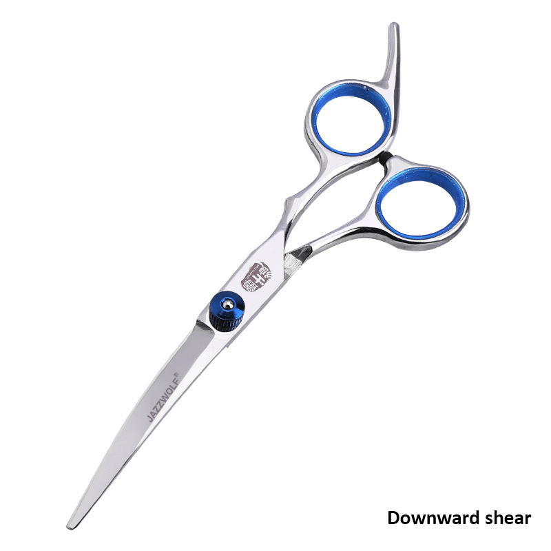 Professional Pet Grooming Scissors Set Dog Shear Hair Cutting Curved Tool Kit