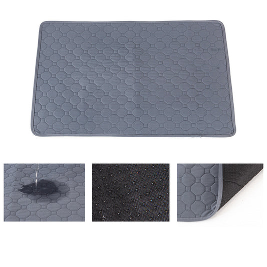 2 PCS Washable Waterproof Pet Pad -Non-Slip, Absorbent, Reusable Mat for Dogs and Cats S(60*45CM)