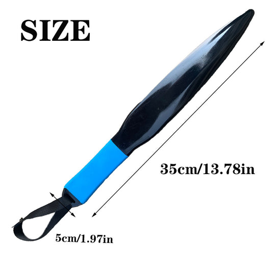 Yellow Handle + Black Lanyard Heavy-Duty Dog Training Pry Stick for Large Breeds, 35 cm
